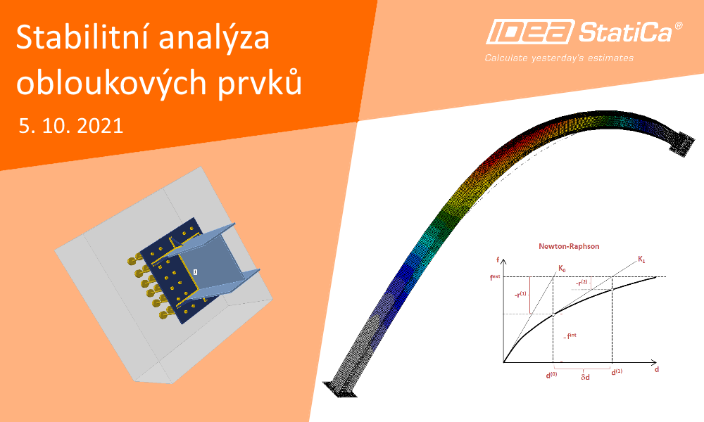 Stabilitní analýza obloukových prvků